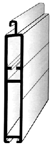 TERMINALE IN ALLUMINIO ESTRUSO - Cod. TS 0004