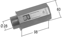 CALOTTA INTERNA IN PLASTICA CON CLIPS - Cod. TS 0126