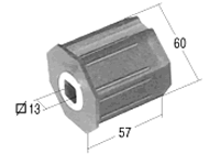 CALOTTA INTERNA IN PLASTICA - Cod. TS 0160