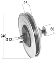 RIDUTTORE STANDARD ZINCATO - Cod. TS 0210