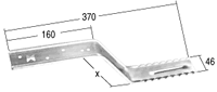 STAFFA ZINCATA - Cod. TS 0310/30