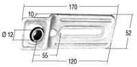 PIASTRA ZINCATA - Cod. TS 0320