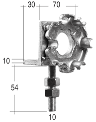 SUPPORTO PER MOTORE - Cod. TS 1065 S