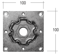 SUPPORTO PER MOTORE - Cod. TS 1112 S
