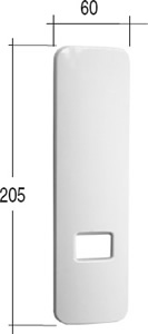 PLACCA IN PVC - Cod. TS 0700/06/